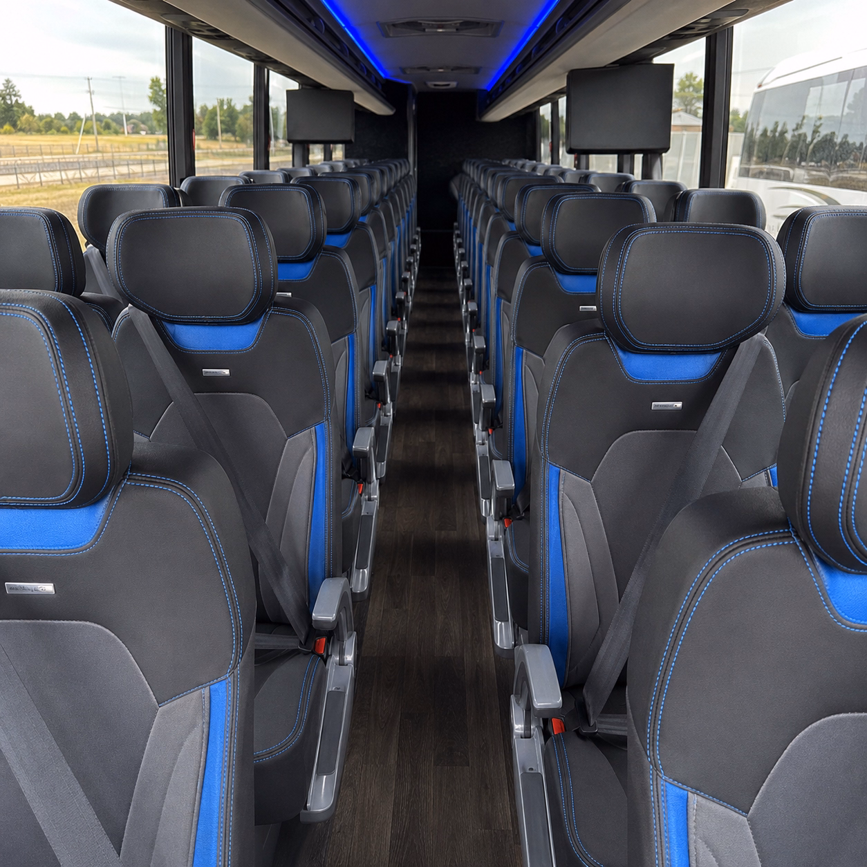 coconut creek bus rental service area