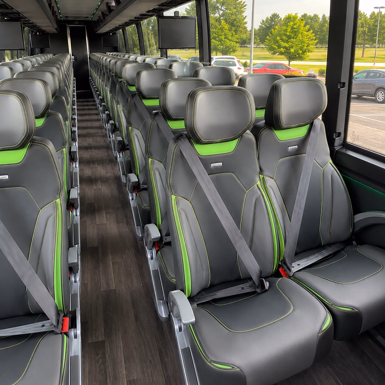 coconut creek employee transportation onboard seating