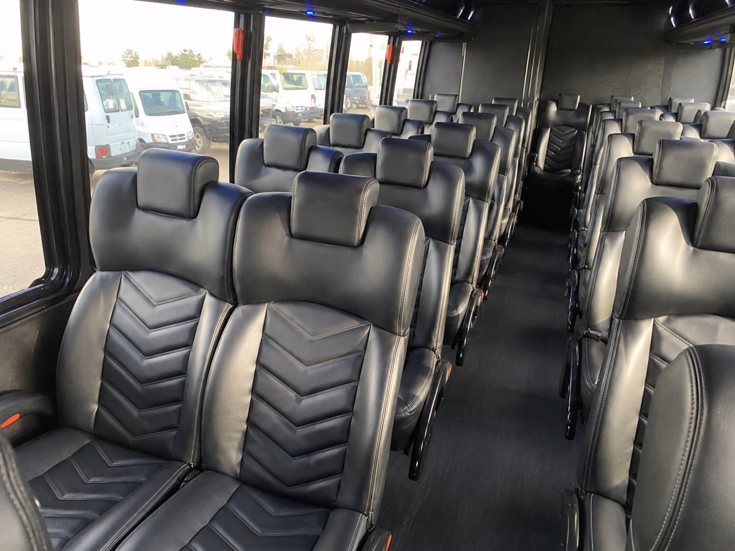 coconut creek private event transportation onboard seating