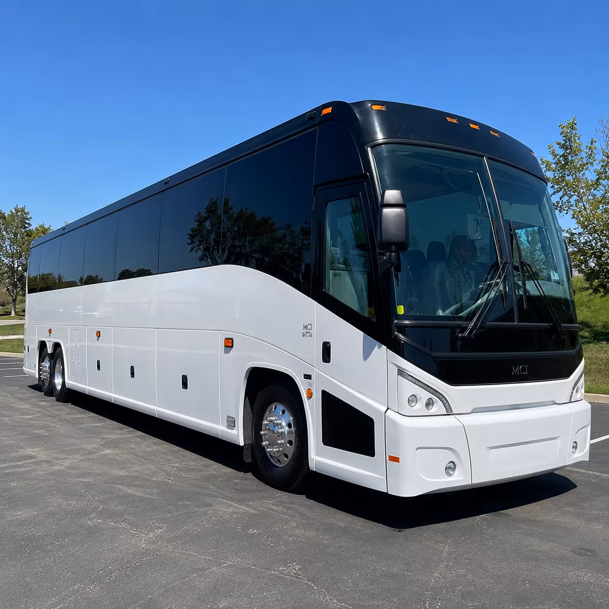 sunrise charter bus interior