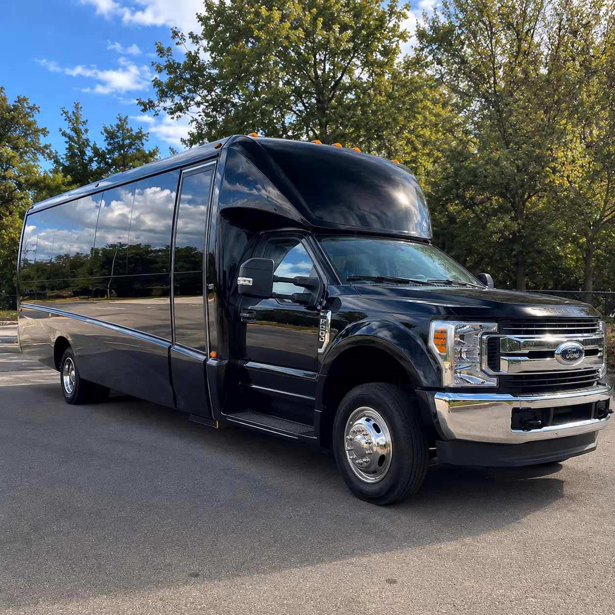 weston rent a charter bus for weston business events