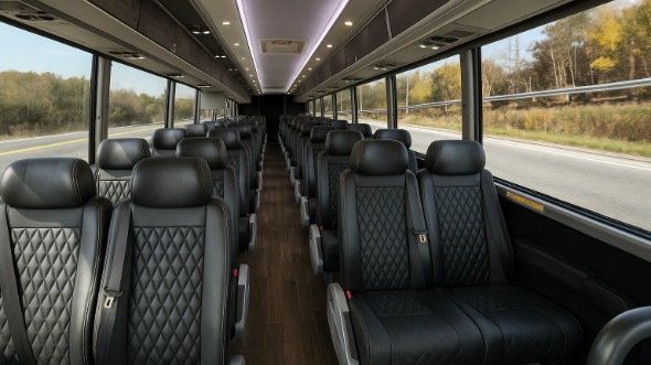 coconut creek 20 passenger minibus inside