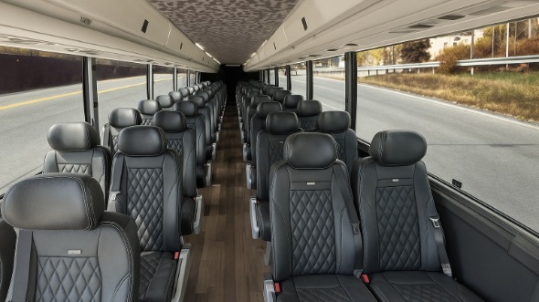 coconut creek 28 passenger minibus inside