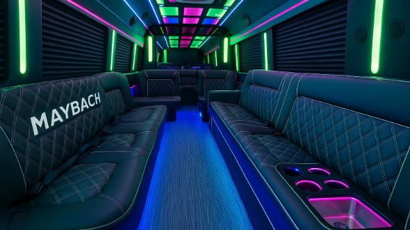 coconut creek party bus rental inside