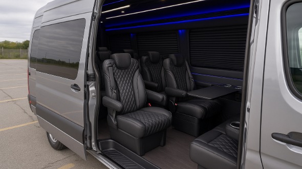 coconut creek sprinter van with driver rental